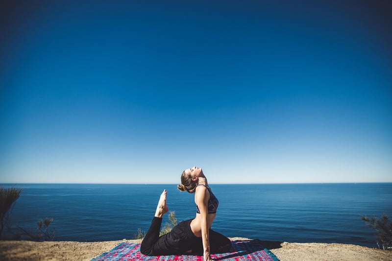 Woman doing core exercises
